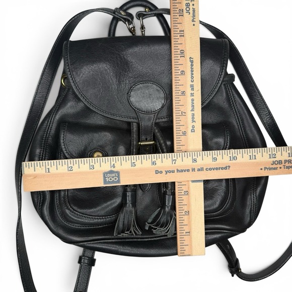 dooney & bourke black leather backpack purse Women's Nylon Small Zip Pod Fabric in Cell phone pocket Dooney & Bourke Backpacks for